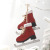 Christmas Decorations Nordic Style Santa Claus Sled Snow Boots Wood Products Christmas Tree Pendant