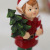 Cross-Border New Christmas Decorations Creative Christmas Hat Boy Gift Painted Resin Doll Desktop Ornaments