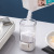  Condiment Dispenser Push-Type Rotating Sealed Household Kitchen Salt MSG Seasoning Jar Combination Set a Box of 2