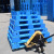 Plastic Tray 1210 Grid Tian Zi Plastic Tray Four-Side Fork Forklift Tray Plastic Cardboard Shelf Pallet