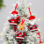 Amazon Cross-Border Christmas Home Dress Santa Claus Snowman Elk Fabric Pendant Christmas Tree Decoration