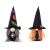 Cross-Border New Halloween Decorations Creative Hanging Five-Star Bat Wizard's Hat Faceless Old Man Doll Ornaments