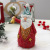 Cross-Border New Christmas Home Display Window Decoration European Santa Claus Creative Color Painted Resin Desktop Decoration