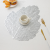 PVC Tea Table Placemat Modern Minimalist Plastic Western-Style Placemat Teahouse Place Tea Set Heat Proof Mat