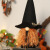 Cross-Border New Halloween Decorations Creative Hanging Five-Star Bat Wizard's Hat Faceless Old Man Doll Ornaments