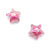 Factory DIY Children's Candy Color AB Plating Color Inner Color 20mm Five-Pointed Star Acrylic Colorful Acrylic Beads Loose Ornament Accessories