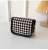 2022 Spring and Summer New Children's Bags Houndstooth Woolen Shoulder Girl's Small Square Bag Chain Crossbody Accessories Coin Purse