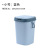 Nordic Style Trash Can with Lid Home Living Room Creative Toilet Kitchen Press Ring Covered Trash Can