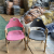 Wood Plastic Chair Simple Home Dining Chair Study Conference Chair Leisure Chair Nail Scrubbing Chair Dormitory Stool