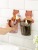 Factory Direct Sales Creative Bear Cake Towel Toothbrush Holder Draining Bathroom Punch-Free Storage Cup Bathroom Toothbrushing Set Storage Rack