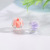 Manufacturer 12mm Pumpkin Transparent Inner Colorful Beads Beads Korean Bracelet Shoe Ornament DIY Children's Ornaments Jewelry Accessories