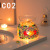 DIY Mosaic Aromatherapy Candlestick Handmade Material Package Turkey Glass Lamp Children's Toys Parent-Child Interactive Activities