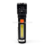 Cross-Border Outdoor P50 Strong Light Long Shot Flashlight Tube Aluminum Alloy USB Charging Emergency Sidelight Zoom Flashlight Flashlight