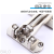 Zinc Alloy Anti-Theft Clasp Hotel Door Lock Safety Chain Door Thickened Door Bolt Back Lock Bold Door Latch Bolt