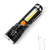 Cross-Border Outdoor P50 Strong Light Long Shot Flashlight Tube Aluminum Alloy USB Charging Emergency Sidelight Zoom Flashlight Flashlight