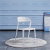 Plastic Dining Chair Modern Minimalist Leisure Chair Home Backrest Stool Desk Chair Cosmetic Chair Negotiation Chair