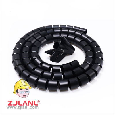 Open Line Pipe PE Cable Storage Line Concentration Winding Pipe Computer Wire Insulation Wire Bundling Tube
