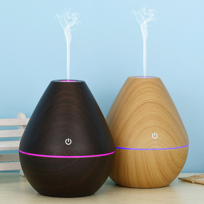 Creative New Small Water Drop Wood Grain Humidifier Aroma Diffuser