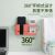 Double Grid Remote Controller Storage Rack Punch Free Paste Storage Box Wall-Mounted Mobile Phone Holder Charging Rack