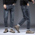Fashion Brand Jeans Men's Loose Men's Cropped Denim Pants 2022 All-Match Jeans Guangdong Xintang Men's