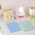 Cartoon Cute Desktop Folding Mirror Toilet Tissue Mirror Portable Mirror Student Dormitory Desktop Stand Makeup Mirror