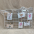 Cat-Shaped Wrought Iron Photo Folder Iron Wire Photo Wall Wrought Iron Grid Photo Wall Iron Wire Mesh Plate Photo Folder Pink