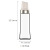 Oiler Automatic Opening and Closing Lid Stainless Steel Glass Condiment Bottle Kitchen Supplies Seasoning Bottle Oil Bottle Soy Sauce Bottle Kitchen