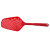 Thick Large Integrated Long Handle Water Filter Shovel Water Leakage Shovel Plastic Kitchen Grid Drain Ice Scoop