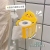 Cute Cartoon Tissue Box Home Creative Punch-Free Wall-Mounted Plastic Tissue Box Bathroom Napkin Storage Box