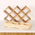 Wooden Wine Rack Pine Wooden Wine Holder Creative Folding Wooden Wine Rack Decoration Multi-Bottle Decoration