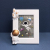 Haotao Photo Frame Tf702 Astronaut Style 7-Inch Vertical Version (2 Colors) Space Children Painting with Photo Frame Fashion Table