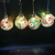 Factory Direct Sales Christmas Ornaments/Christmas Ball/Colored Lights/Colored Lights Electric Bulb/Confession Venue Romantic Scenery Lights