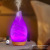 Glass Aroma Diffuser Ink Painting Pattern Colorful Creative Fragrance Lamp Humidifier Essential Oil Fragrance Diffuser Home Office