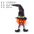 Cross-Border New Halloween Decorations Wizard's Hat Pumpkin Hanging Feet Doll Resin Decorations Scene Atmosphere Layout