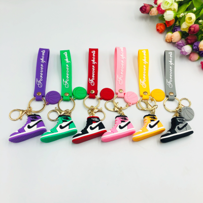 PVC Epoxy Three-Dimensional Doll Nike Shoes Keychain Pendant Backpack Car Fashion Pendant Creative Gift