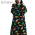 Cloak Cold Protective Clothing Wearable Pullover TV Blanket Baby Children Adult Suit New Pajamas Nightgown Comfortable Velvet