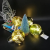 Factory Direct Sales Christmas Christmas Ball Series/Color Electric Bulb/Holiday Ornamental Festoon Lamp/Christmas Angel