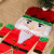 2022 Amazon Cross-Border New Christmas Decoration Walnut Soldier Santa 120cm Tree Skirt Linen-like