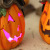 Amazon Cross-Border New Halloween Decorations Crow Horror Pumpkin Lamp Resin Decorations