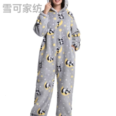 Cloak Cold Protective Clothing Wearable Pullover TV Blanket Baby Children Adult Suit New Pajamas Nightgown Comfortable Velvet