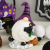 Cross-Border New Halloween Decorations Faceless Old Magic Wizard Pumpkin Doll Resin Decorations