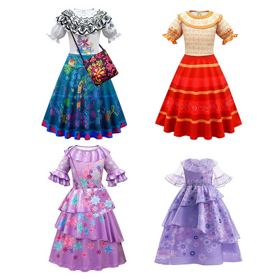Halloween Magic Full House Skirt Girls' Role Cosplay Clothes Cos Clothes Isabella Princess Dress