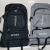 Large Capacity Wear-Resistant Waterproof Oxford Cloth Multi-Purpose Backpack Outdoor Mountaineering Bag Working Luggage Bag Retractable