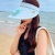 USB Charging with Cap with Fan Female Summer Big Brim Sun-Shade Sun Protection Hat UV Protection Air Top Hat