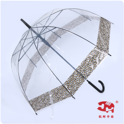 Japanese Sexy Leopard Print Automatic 8-Bone Arch Retro Umbrella Vintage Umbrella Folding Umbrella Umbrella Female Factory Direct Sales