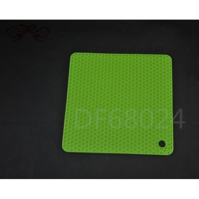 DF Trading House Df68254 Colorful Honeycomb Square Heat Proof Mat