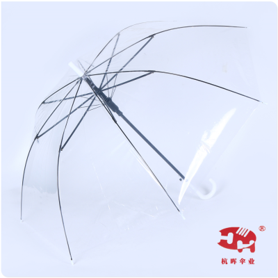 Children's Transparent Umbrella Elementary School Kindergarten Painting Cute Batch Hand Painting DIY Blank Props Umbrella