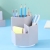 Large-Capacity Pen Container Students Stationery Storage Box 360 Degrees Spinning Creative Oblique Insertion Plastic Stationery Pencil Storage Case