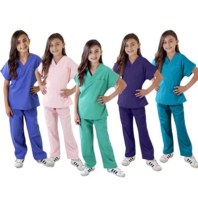 Children's Day Performance Costume Doctor Nurse Performance Costume Toddler Role Play Short Sleeve Suit