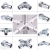 Stainless Steel Pipe Joint Display Rack Shelf Conduit Joint Clothes Hanger Accessories Fastener Shelf Connector Accessories